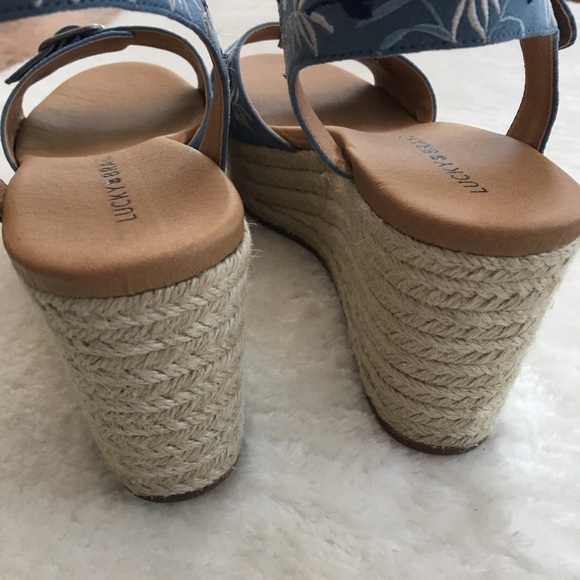 Lucky Brand platform shoes SIZE 8.5 - Picture 5 of 6